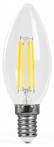 Лампа светодиодная [LED] Feron E14 6W 6400K