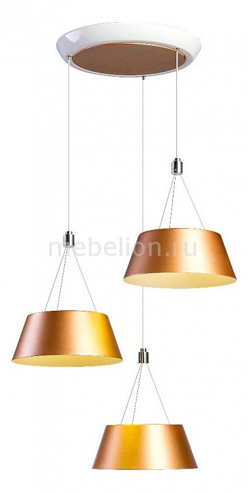 

Подвесной светильник Wood 5015 2-5015-3-WH+GL LED