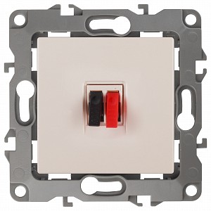 Розетка акустическая без рамки Эра 12 12-3111-02 Розетка акустическая без рамки Эра 12 12-3111-02