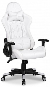 Геймерское кресло Blanc, белый, экокожа