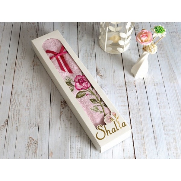 

Полотенце для лица (40x70 см) Shalla, Розовый, (40x70 см) Shalla