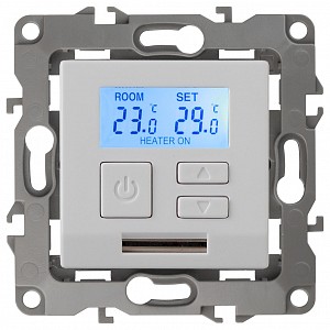 Панель климатическая встраиваемая без рамки Эра 12 12-4111-01 Панель климатическая встраиваемая без рамки Эра 12 12-4111-01