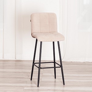 Стул барный  на металлических ножках