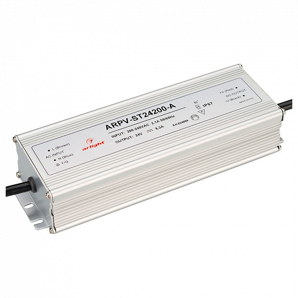 

Блок питания 24В 200Вт ARPV-ST24200-A (24V, 8.3A, 200W), 24В 200Вт ARPV-ST24200-A (24V, 8.3A, 200W)