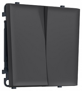 Выключатель двухклавишный без рамки MS MS903010