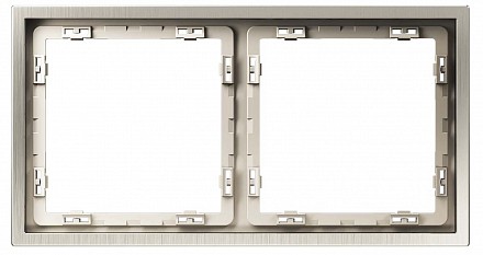 Рамка на 2 поста S70 METAL VLSM120211