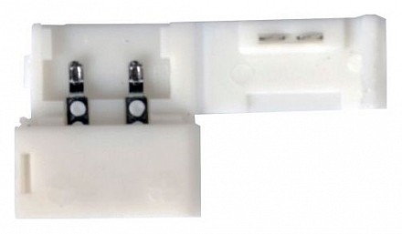 Соединитель лент угловой жесткий Аксессуары для светодиодных лент 12/24V LED 1A