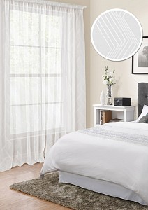 Гардина Bari-XL 600x275 см., цвет белый