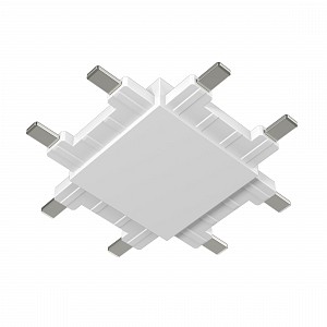 Соединитель X-образный для треков накладных SLIM CN-SLIM-WH-X