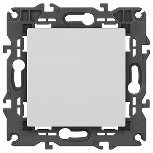 Выключатель одноклавишный без рамки Эра Elegance 14-1111-01М