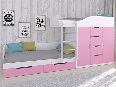 Кровать для детской комнаты Астра 6 RVM_ASTRA6-35-8