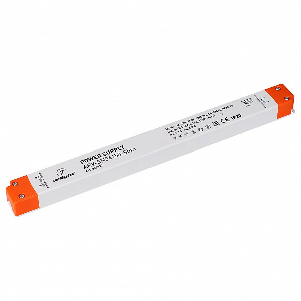 

Блок питания 24В 150Вт ARV-SN24150-Slim (24V, 6,25A, 150W, PFC), 24В 150Вт ARV-SN24150-Slim (24V, 6,25A, 150W, PFC)