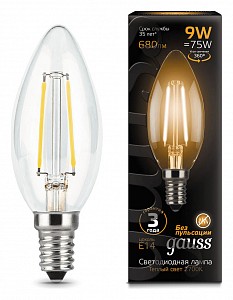 Лампа светодиодная LED Filament Candle GA_103801109