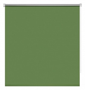 Штора рулонная  100x160 см., цвет зеленый, травяной 