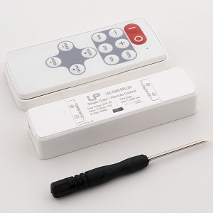 Контроллер-регулятор цвета RGBW с пультом ДУ N10-S Nano RF 5-24В 003771