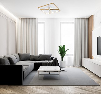 Потолочная люстра 10245/4LED BL