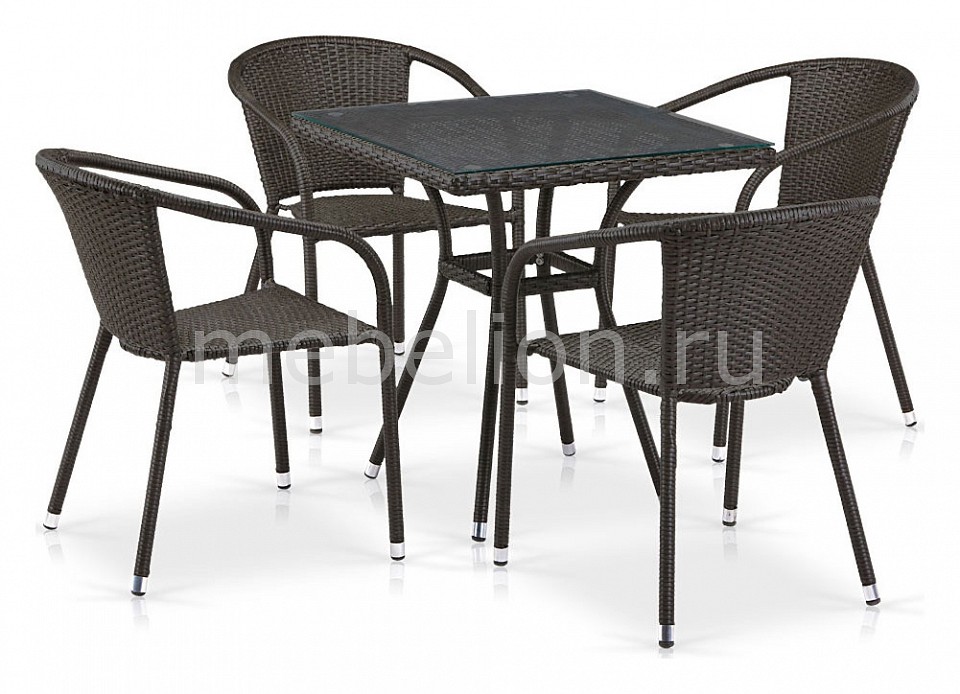

Набор уличный T282BNT/Y137C-W53 Brown 4Pcs, T282BNT/Y137C-W53 Brown 4Pcs