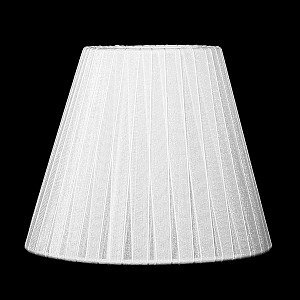 Плафон текстильный Мишель 1050 абажур белоснежно белый, арт. 76904