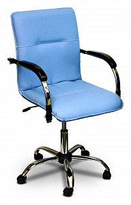 Кресло Самба-кресло, светло-голубой, экокожа