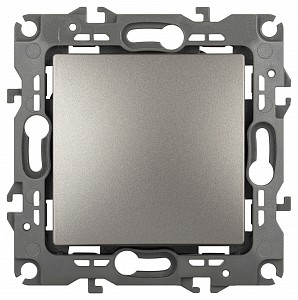 Выключатель одноклавишный без рамки Эра 12 12-1101-16 Выключатель одноклавишный без рамки Эра 12 12-1101-16