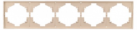 Рамка на 5 постов STRONG KR-78-0755-8