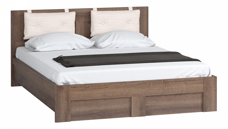 фото Кровать двуспальная Лофт Woodcraft