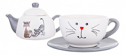 Чайный набор Озорные коты 188-155