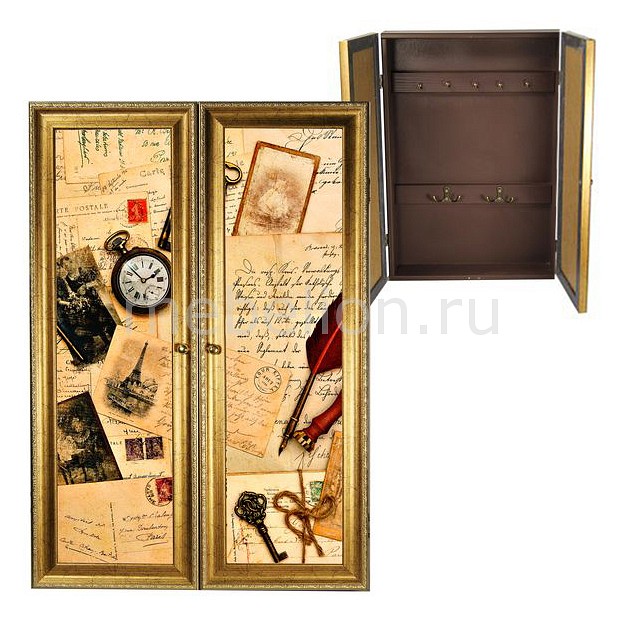 

Ключница (32х46 см) Письма 311-20, Бежевый;золотой