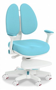 Компьютерное кресло Miracle, голубой, текстиль