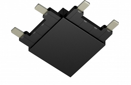Соединитель угловой внешний для треков накладных SLIM CN-SLIM-BL-L