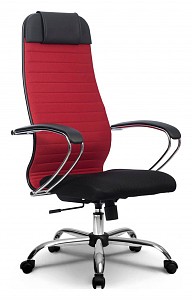 Кресло офисное Комплект 23, красный, черный, ткань