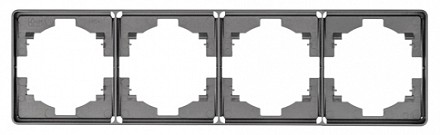 Рамка на 4 поста ROUND KR-78-0754-2