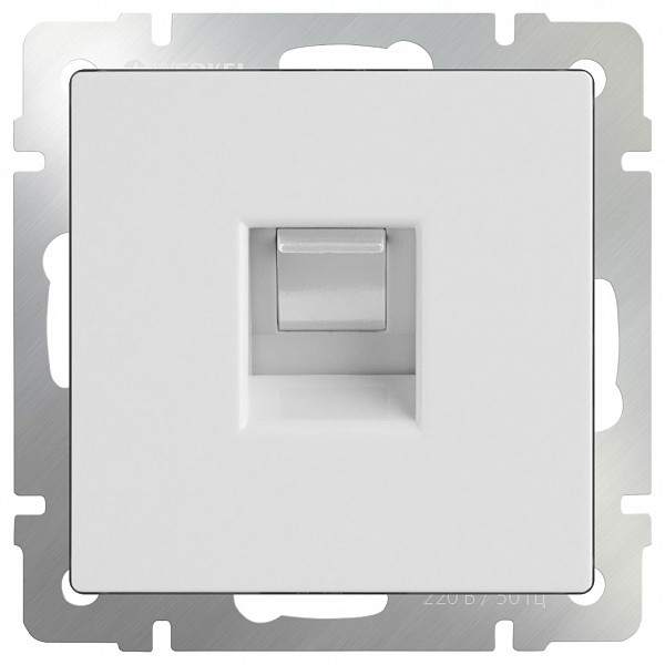 

Розетка Ethernet RJ-45 без рамки Белый WL01-RJ-45, Белый WL01-RJ-45