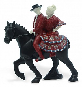 Статуэтка (14.5 см) Pareja A Caballo 763619