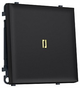 Выключатель одноклавишный с подсветкой без рамки MS MS982010