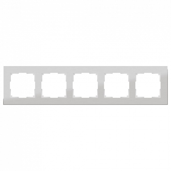 

Рамка на 5 постов Aluminium WL11-Frame-05, Aluminium WL11-Frame-05