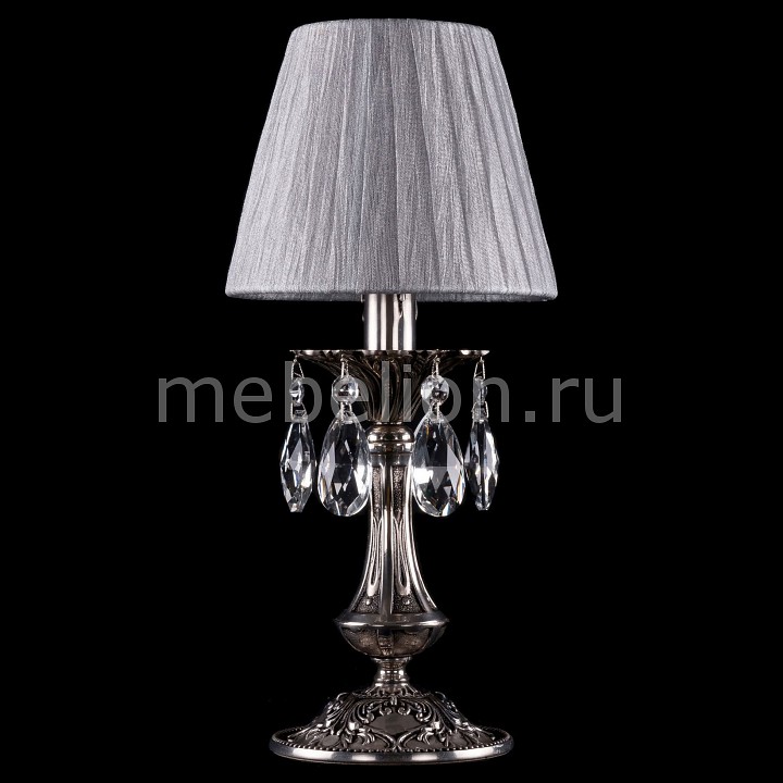 

Настольная лампа декоративная 1702L/1-30/NB/SH6-160, 1702L/1-30/NB/SH6-160