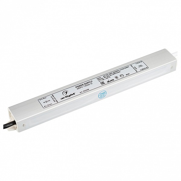

Блок питания 12В 60Вт ARPV-12060-D (12V, 5A, 60W), 12В 60Вт ARPV-12060-D (12V, 5A, 60W)