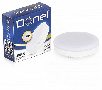 Лампа светодиодная [LED] Donel GX53 12W 4000K