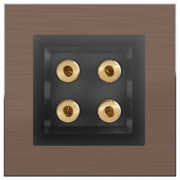 

Розетка акустические Aluminium (Черный матовый) WL08-70-11+WL08-AUDIOx4, Aluminium (Черный матовый) WL08-70-11+WL08-AUDIOx4