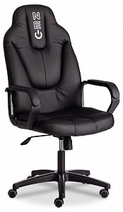 Геймерское кресло Neo 2, черный, кожа искусственная