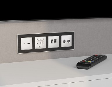 Розетка двойная Ethernet RJ-45 без рамки MA MA132110