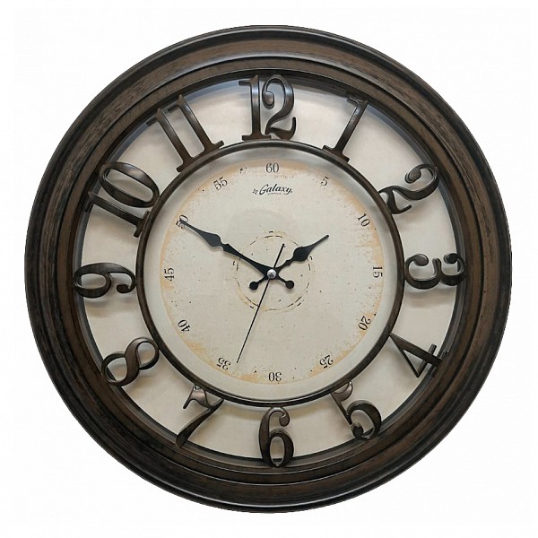 

Настенные часы (44.5см) Galaxy 1965-Х, Коричневый, (44.5см) Galaxy 1965-Х