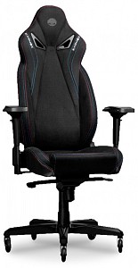 Игровое кресло Assassin, черный, замша, углеродное волокно