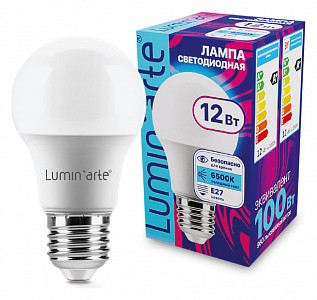 Лампа светодиодная [LED] Luminarte E27 12W 6500K