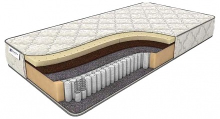 Матрас полутораспальный Single SleepDream Medium S-1000 2000x1400