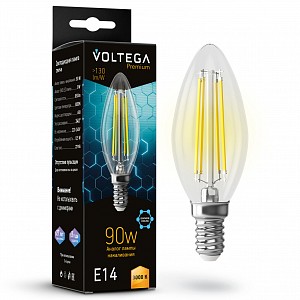 Лампа светодиодная Candle 9W Graphene E14 220В 6Вт 3000K 7219