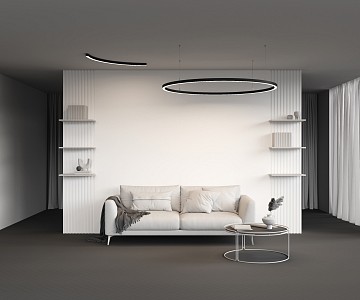 Профиль накладной Led strip ALM-3535R-B-D-90°-1.5M