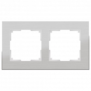 Рамка на 2 поста Aluminium WL11-Frame-02