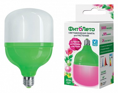 Лампа светодиодная [LED] Uniel E27 20W K